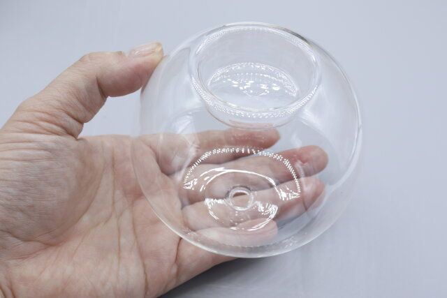 ダイソー 姉妹店 Standard Products スタンダードプロダクツ ガラスキャンドルホルダー（10cm） デザイン