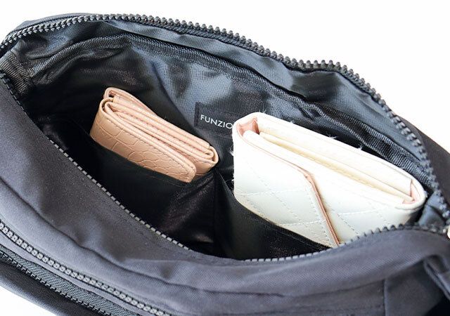 ショルダーバッグ オープンポケット 長財布