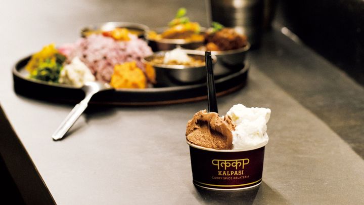 〈Curry Spice Gelateria KALPASI〉のジェラート
