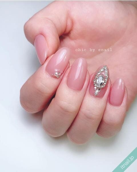 chic by enailが投稿したネイルデザイン [photoid:I0118154] via Itnail Design (735026)