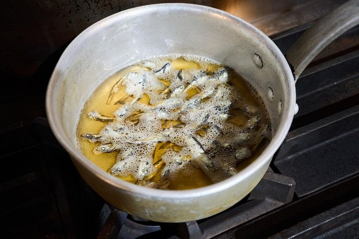 煮干し油をつくる