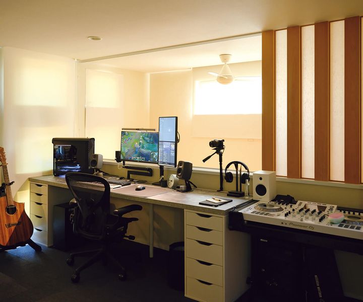 ミュージシャン・ビッケブランカのゲーム部屋