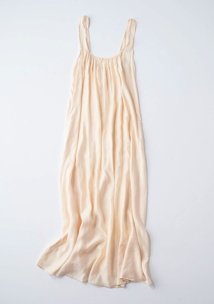 サードマガジン ［ソルベ アイランド］のヴィーガンシルクワンピース