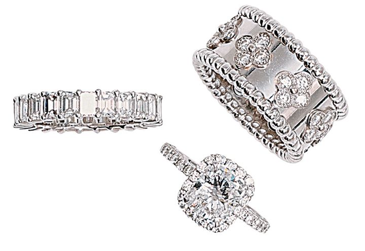 ヴァンクリーフ＆アーペルのペルレクローバー,グラフのエタニティリング