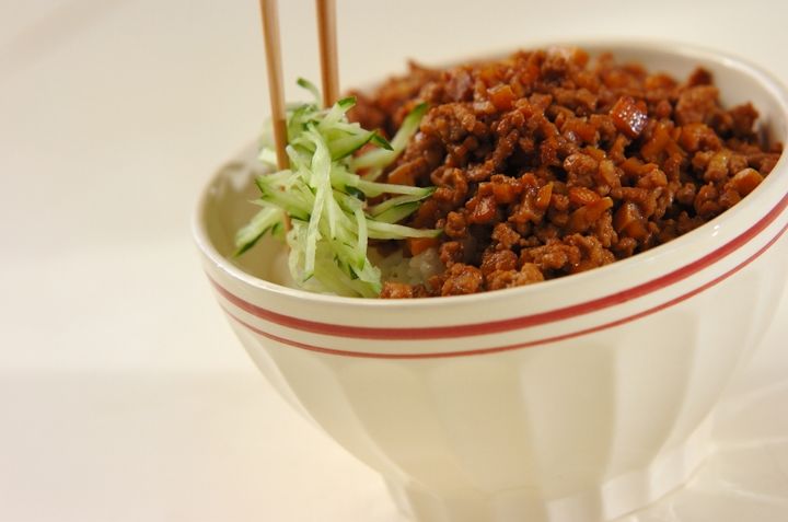 ジャージャー丼の作り方2