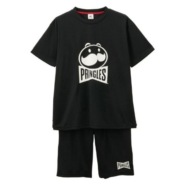 しまむらのプリングルズのTシャツとハーフ丈パンツ