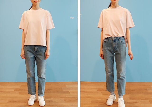 骨格ナチュラルタイプに似合うユニクロのTシャツ2