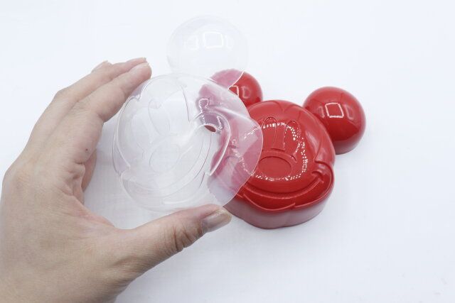 セリアのごはん型ふりかけプレート付／ミッキーマウスのデザイン