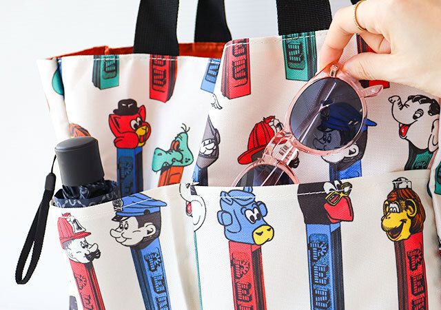 宝島社のPEZとイア パピヨネのコラボトートバッグ付録5