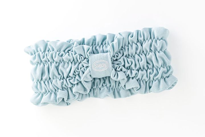 ジーユー製 SABONロゴ入りヘアバンド