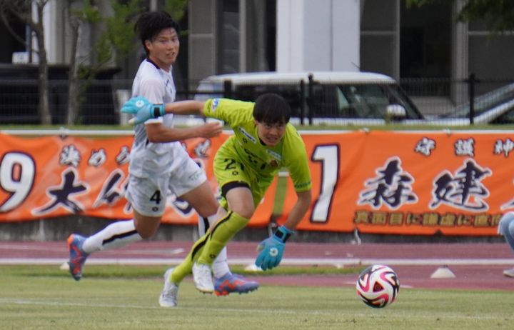 好セーブ披露も痛恨の引き分け…。第3GKスタートから先発をつかんだ三重GK松本龍典「次は絶対勝利で終えたい」