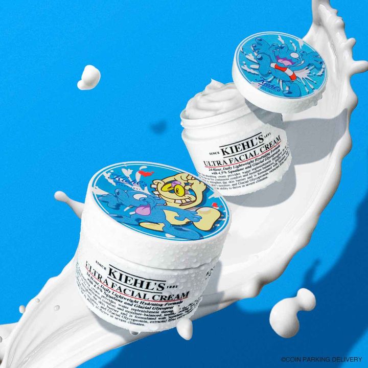 画像: 【キールズ】＜手前から＞「キールズ クリーム UFC」（COIN PARKING DELIVERY 限定エディション ver.2）、「キールズ クリーム UFC」（COIN PARKING DELIVERY 限定エディション ver.1）各50mL ¥4,950