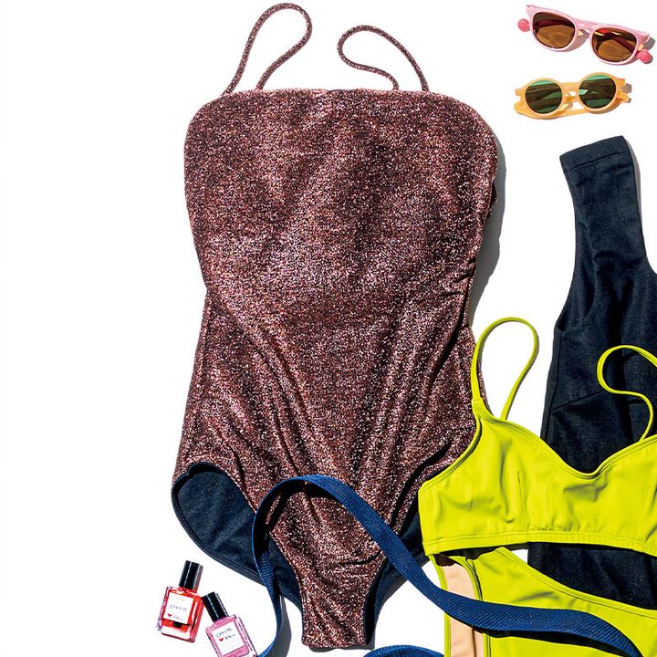 emmiのグリッター水着