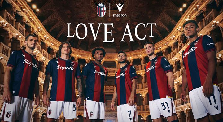 古豪ボローニャ、セリエA“優勝100周年記念”の新ユニフォームを発表！「60年ぶりのCL」でも着用へ