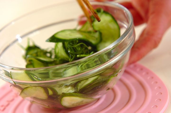 箸休めに！キュウリと大葉のナムルの作り方1