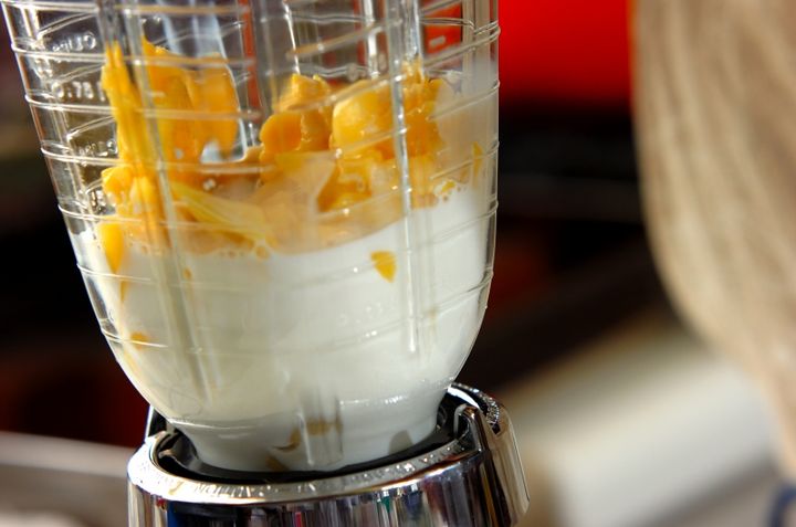 マンゴーバナナシェイクの作り方2