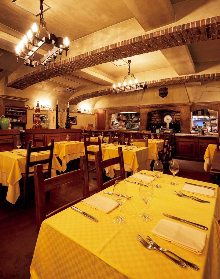 広尾『LA BISBOCCIA』の内観