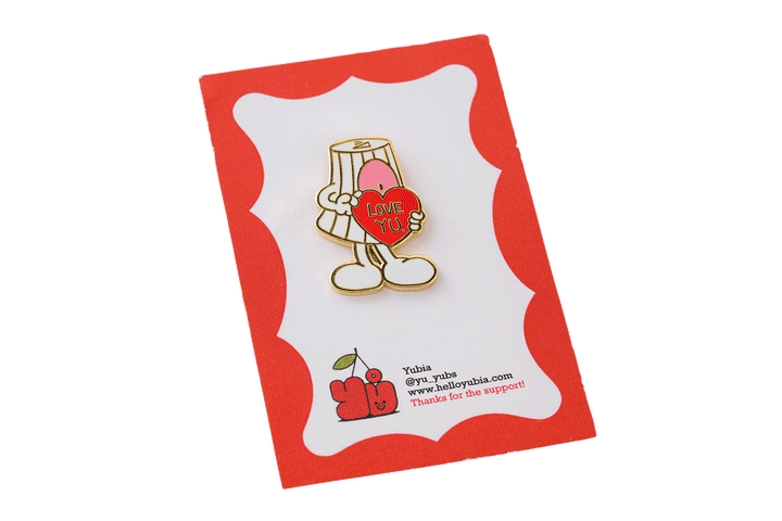 〈YUBIA〉のピンズ