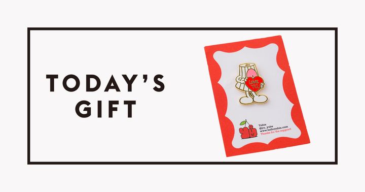 〈YUBIA〉のピンズ