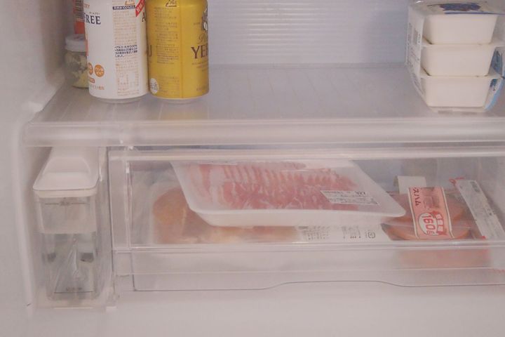 冷蔵庫内のチルド室