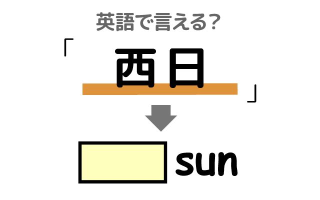 英語で【西日】は何て言う？「暑くなる」などの英語もご紹介