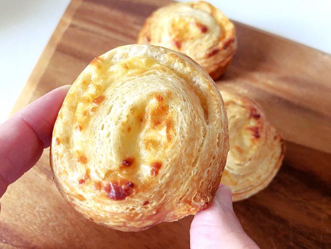 プチパン生地チーズ 調理例