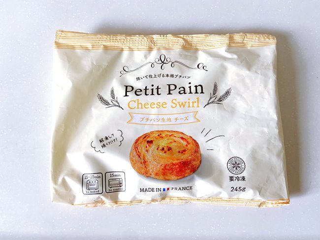 プチパン生地チーズ