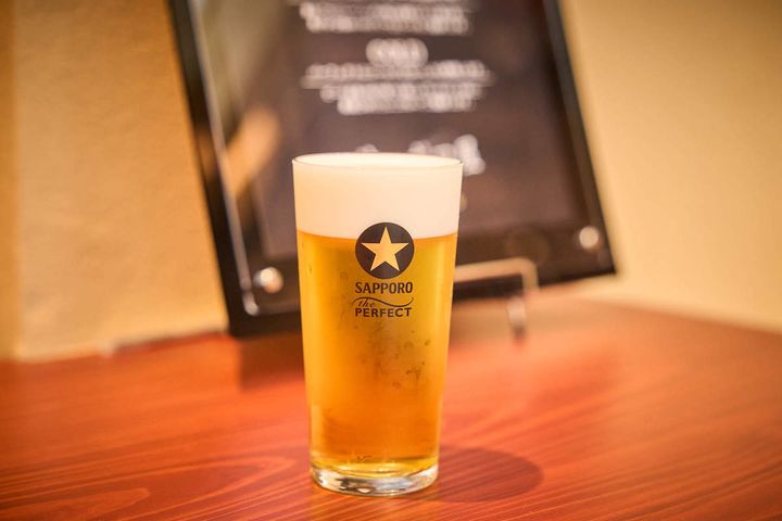 「黒ラベル」生ビール●●円