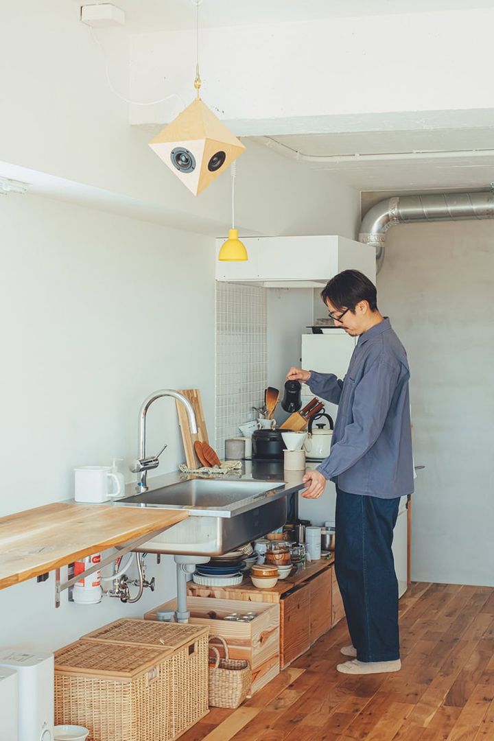 美しいデザインが空間にも馴染んでいます。