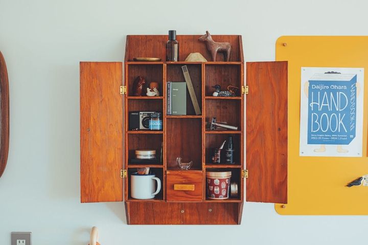 中には身支度に必要な物がずらり