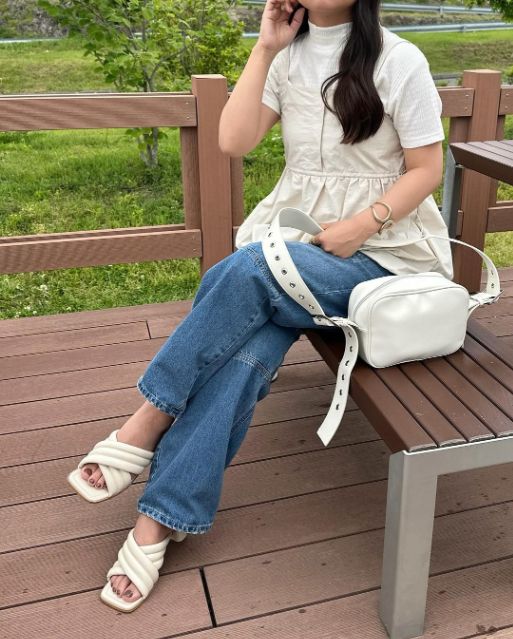 しまむらのTT*ONハトメスクエアSLDを着用したコーデ