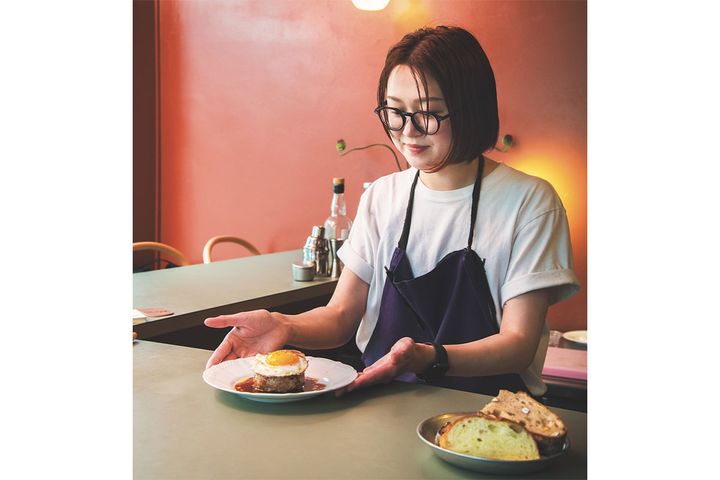 豪徳寺〈Blanc à Tokyo〉スタッフの山口里緒さん