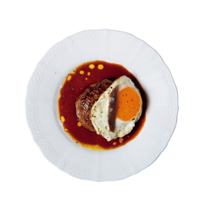 鹿肉のハンバーグ