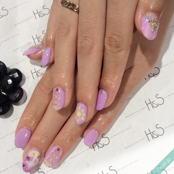 H&Sが投稿したネイルデザイン [photoid:I0027534] via Itnail Design (735064)