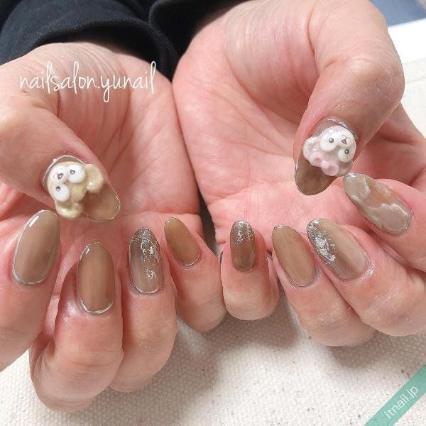 YUNAILが投稿したネイルデザイン [photoid:I0079607] via Itnail Design (735082)