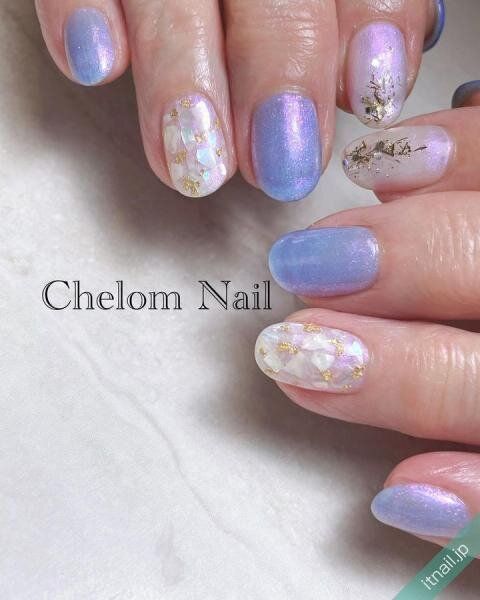 Chelom Nailが投稿したネイルデザイン [photoid:I0128764] via Itnail Design (734654)
