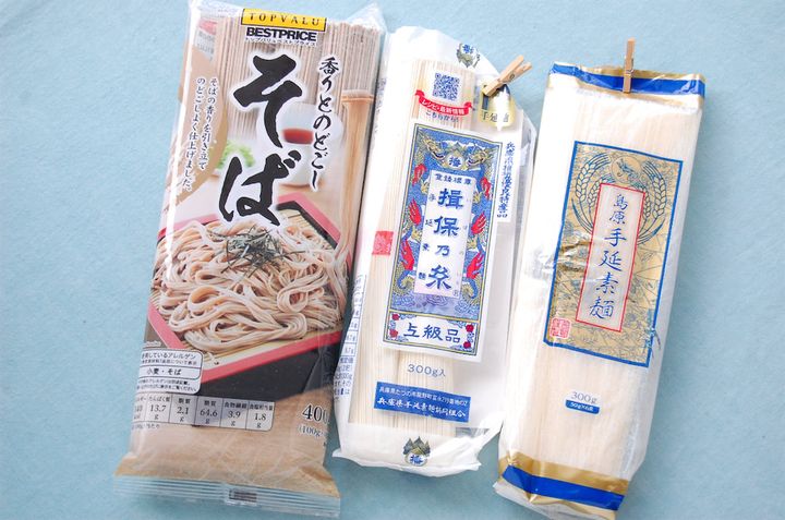 そばとそうめん