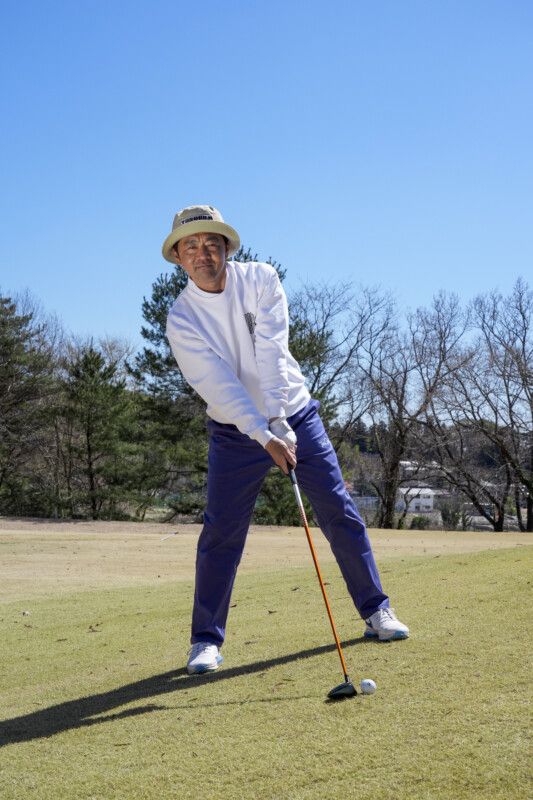 傾斜でFWをうまく“ミートする方法”！ポイントは「ソールを平行に動かすこと」