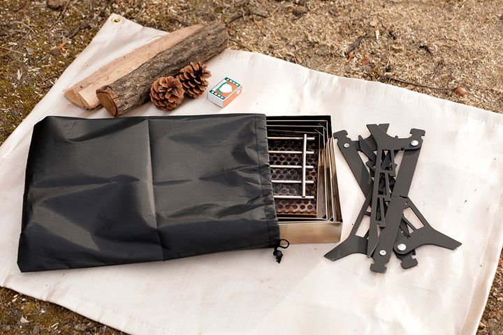 新発想の焚き火台が優秀すぎる！美しい炎を楽しむための画期的な焚火台6選