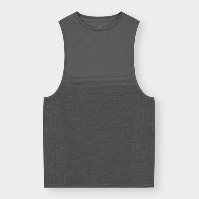 GUの値下げサイドシームレスタンクトップ