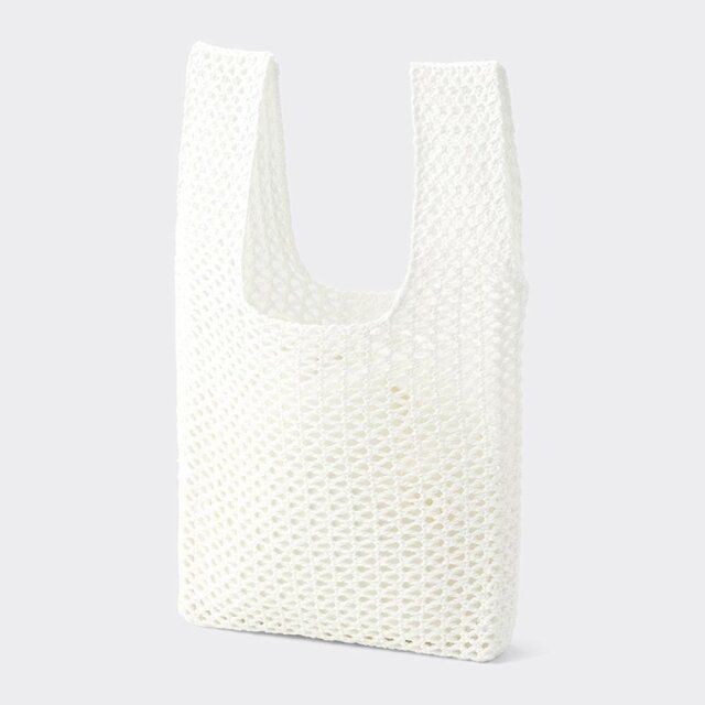 GU メッシュニットミニバッグ