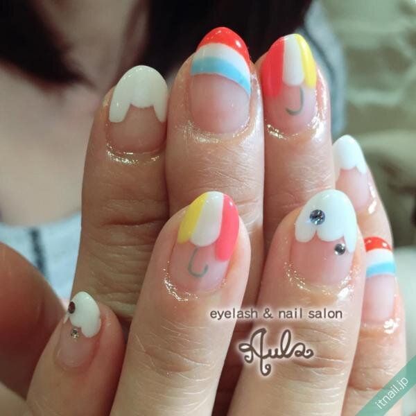AULAが投稿したネイルデザイン [photoid:I0016704] via Itnail Design (734650)