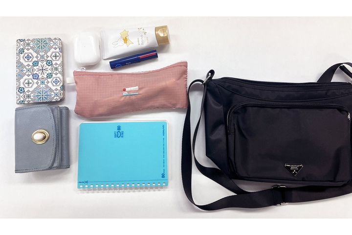 実際にスタッフの私物を入れてみた