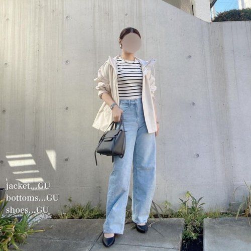 ジーユー_ニットクロップドタンクトップ_3