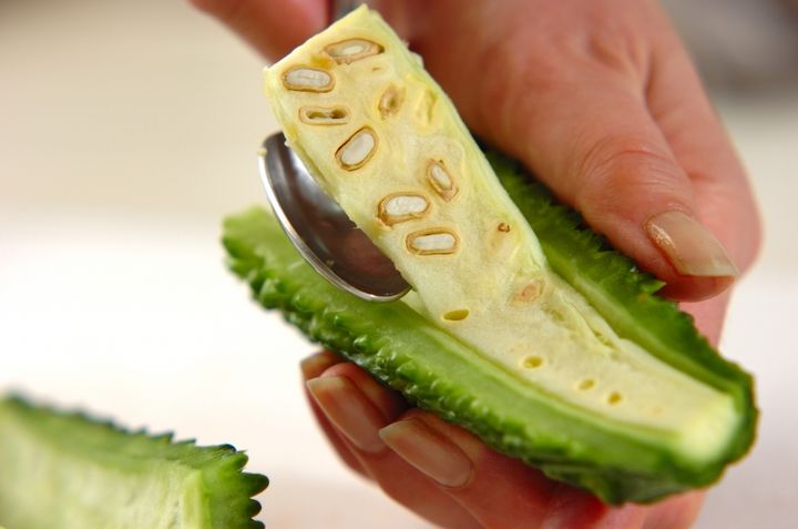 ゴーヤのポン酢和えの作り方1