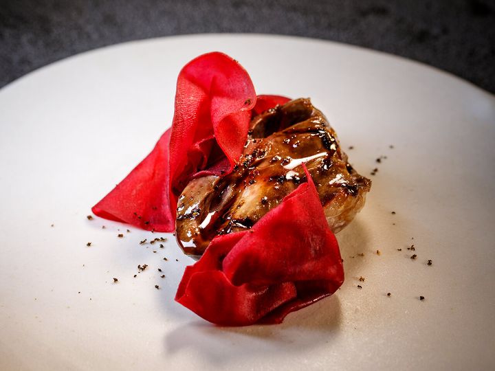 神泉『啓蟄』の「鹿心臓 ビーツ」