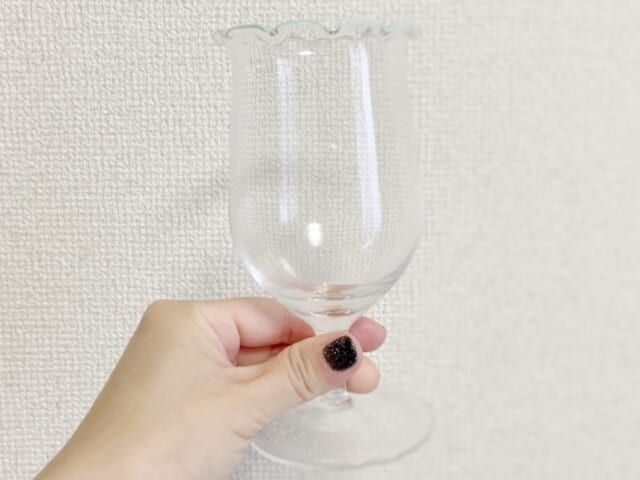 3COINS 新商品 リムカラーパフェグラス