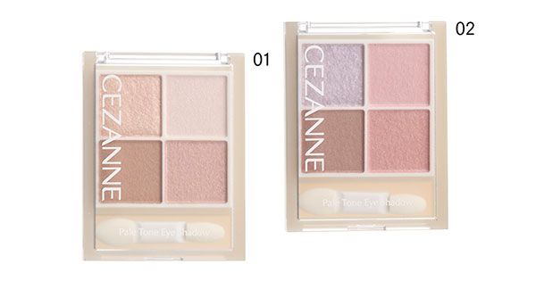 ペールトーンアイシャドウ