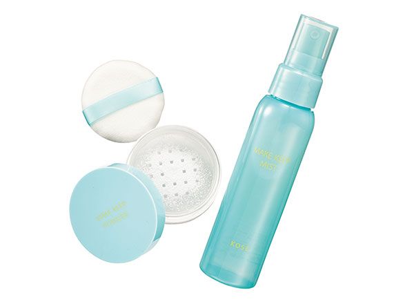 【左】メイク キープ パウダー COOL【右】メイク キープ ミスト EX ＋ COOL