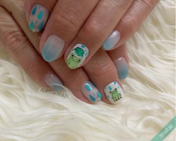 カオリネイルが投稿したネイルデザイン [photoid:I0101279] via Itnail Design (734592)